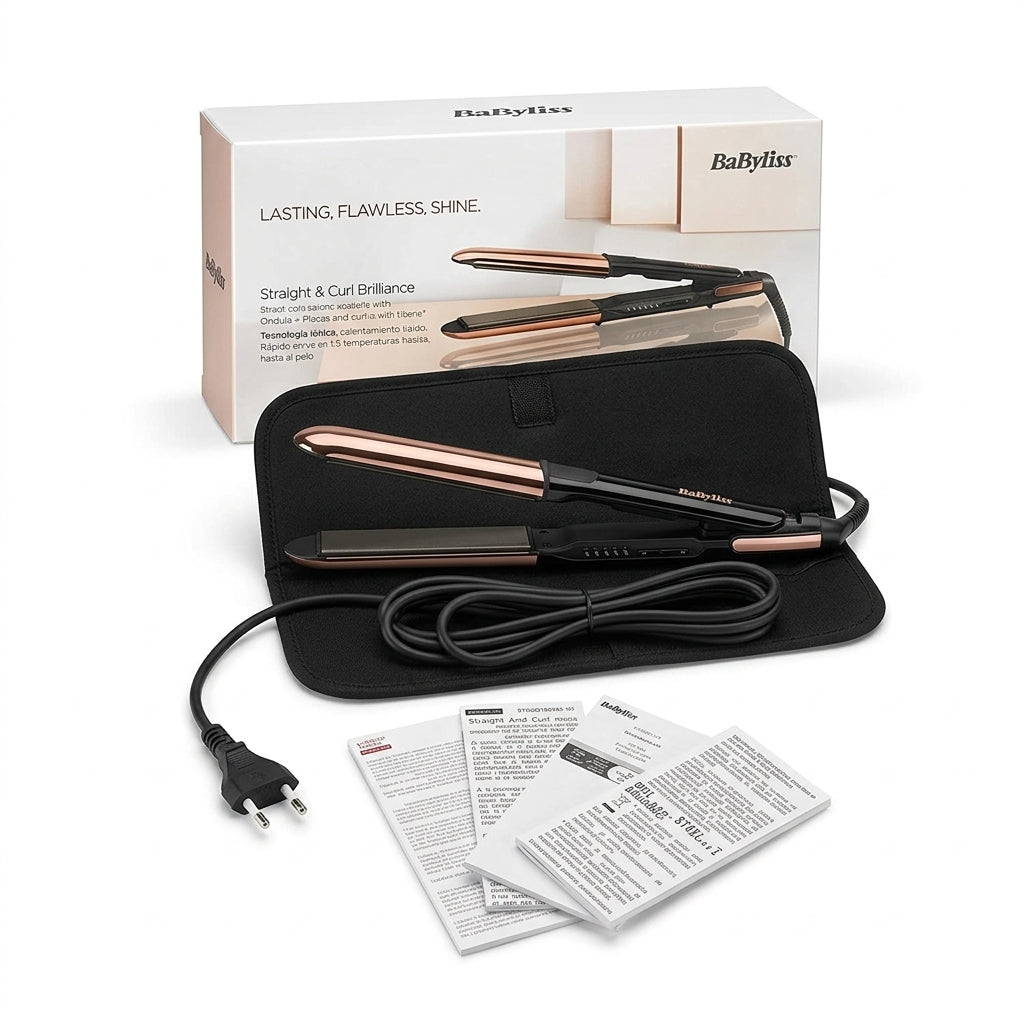 Plancha BaByliss Straight And Curl Brilliance